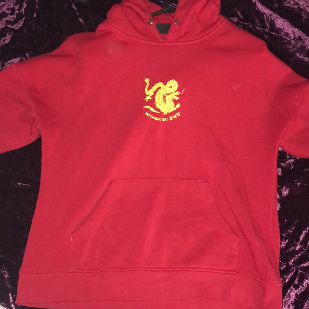 “No thank you” hoodie